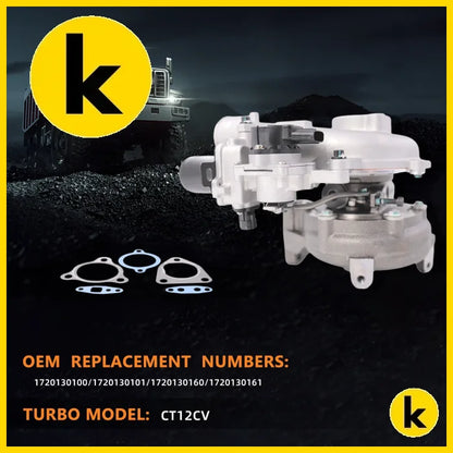 Toyota Landcruiser Prado CT12V Billet Turbo