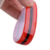 Car 4 Pcs Carbon Fiber Red Door Handle Bowl Protective Film