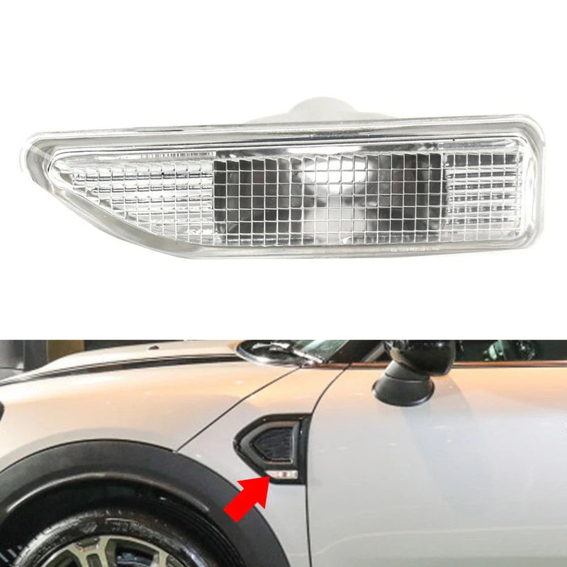 Mini Cooper Countryman Left Side Marker Turn Lamp Light Housing (2017-2021)