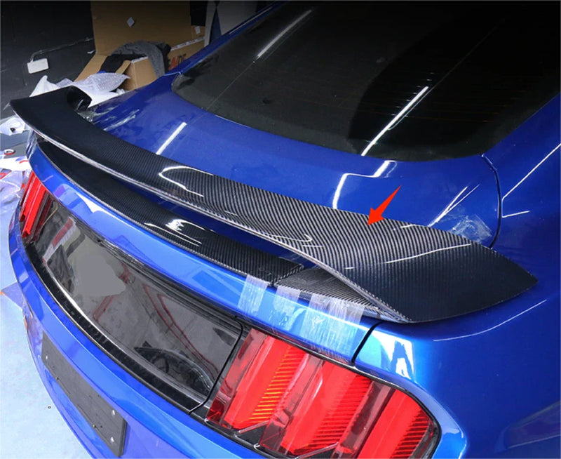 2015-2023 Ford Mustang GT350 GT350R Unpainted 4pcs Rear Spoiler Wing (2015-2023)