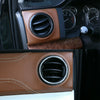 Toyota Tundra 4 x Carbon Fiber Air Conditioning Sticker Covers (2014-2021)