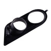 BMW E46 M3 2 x Fog Light Covers Carbon Fiber Style (2001-2006)
