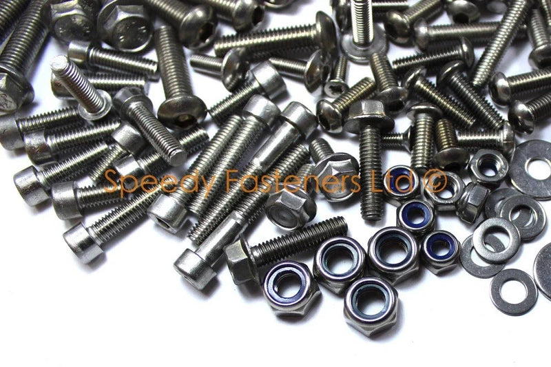 Moto Marco Universal 126 x Stainless Steel Screw