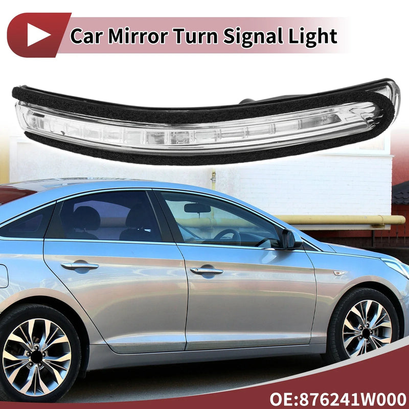 KIA Rio 2012-2016 Black Clear Right Mirror Turn Signal Light