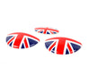 Mini Cooper R55 R56 R57 R58 Red Flag Door Handle & Glove Box Cover (2007-2013)