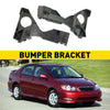 Toyota Corolla Front Left & Right Bumper Brackets (2003-2008)