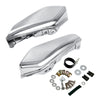Harley Road Glide Mid-Frame Chrome Air Deflectors (2017 - 2023)