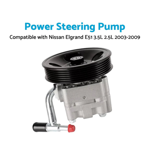 Nissan Elgrand E51 2.5L 3.5L Power Steering Pump (2003-2009)