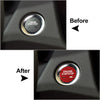 Cadillac XTS XT5 CT6 SRX CTS Black Engine Start Stop Button Trim (2013-2020)