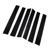 Honda CRV Door Trim Covers 6 x Black Window Pillar Posts (2007-2011)