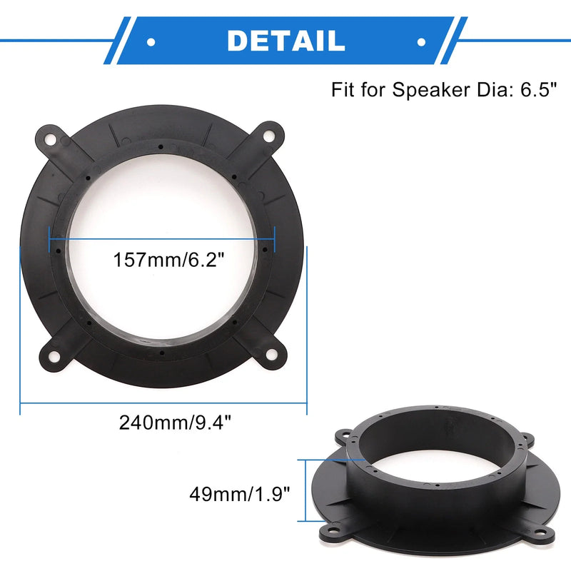 Mazda CX-9 Tweeter Speaker Spacer Rings (2007-2023)