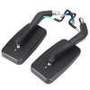 Car 8mm/10mm Moto Left & Right Rear View Side Mirrors with LED Signal Light