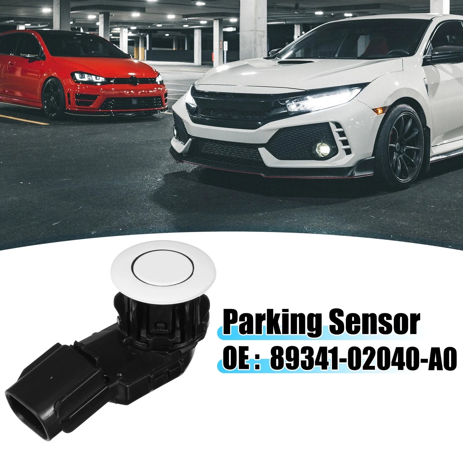 Reverse Assist Sensor for Toyota RAV4 2012-2015 - 1 x White Sensor