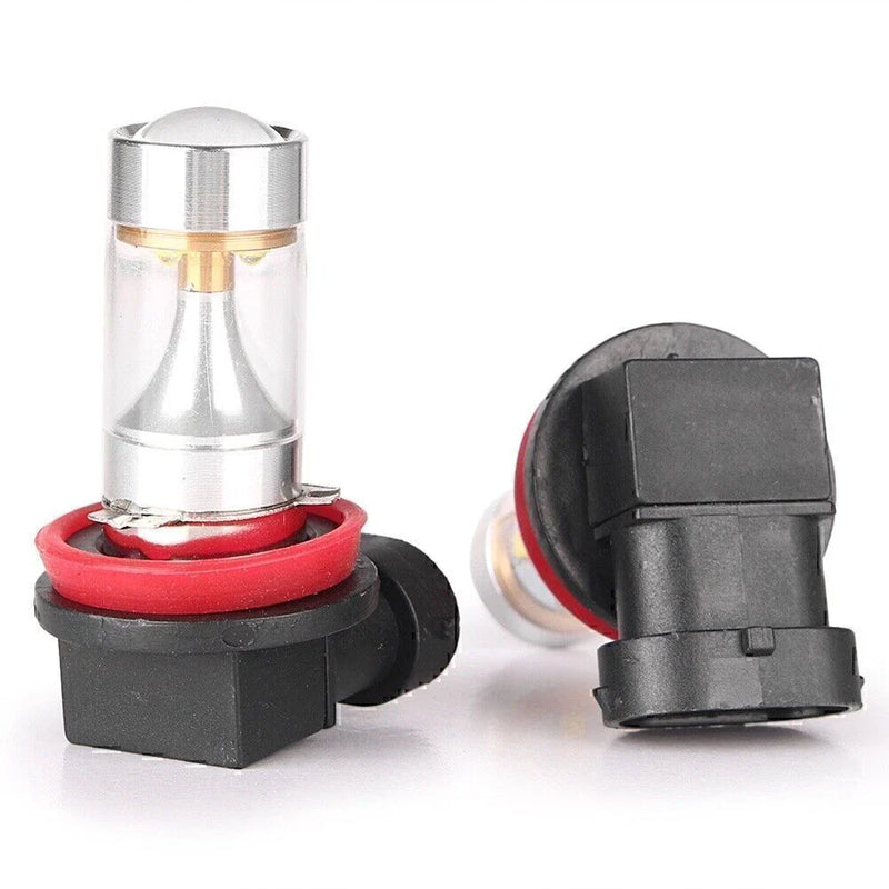 Car - Driving Light H11 30W LED White Fog Light Bulb