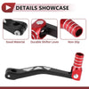 Yamaha TTR 50cc Black Red Head Folding Gear Shifter Levers
