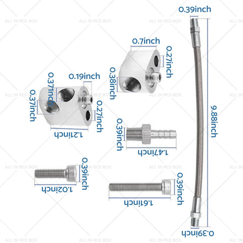 GM LS Engines Throttle Body Bypass Kit (LS6, L59, LQ9, LM4, L33)