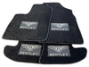 Bentley Continental GT Premium Black Carpets Floor Mats Set