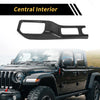 Jeep Wrangler JL JLU (2018-2024) Black Trim 4WD Gear Shift Panel Cover