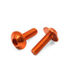 Motorcycle 10pcs M6 x 20mm Hexagon License Plates Fairing Bolts Screw