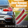 BMW Rear Bumper Reflector Strip Cover Left Right Side