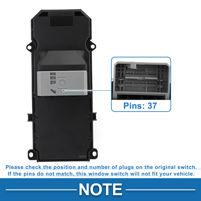 Honda Accord Front Right Power Window Switch (2008-2012)