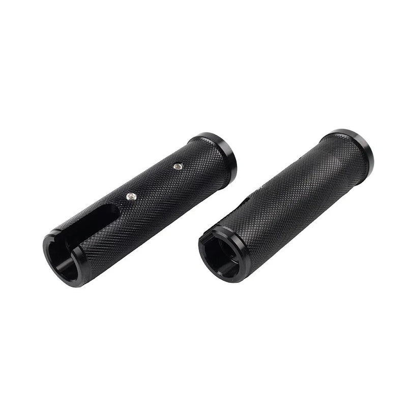 Honda Cross Cub 110 Black Front Foot Pegs (2017-2023)