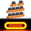 Trucks and Trailers Pack of 10 Orange Amber Side Marker Lights