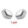 Mercedes E Class Chrome Door Seat Adjust Button Cover / 1 Pair / (2009–2016)