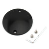 Harley Softail Bigtwin Black Domed Points Covers