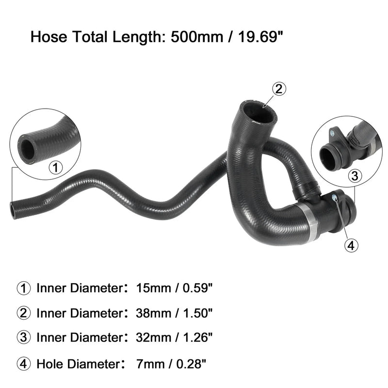 BMW Radiator Water Hose from Expansion Tank