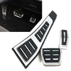 Audi A4 S4 A5 Stainless Steel Foot Pedal Covers (2009-2016)