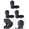 Motorcycle Bike ATV 3 Pcs 90 Degree Non Resistor-Plug Cap Covers