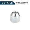 Hyundai 20 x M12x1.5mm Wheel Lug Nuts 20mm Length