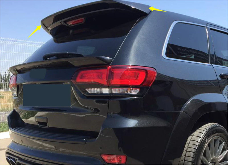 Jeep Grand Cherokee Rear Roof Window Spoiler Wing Glossy Black (2013-2021)