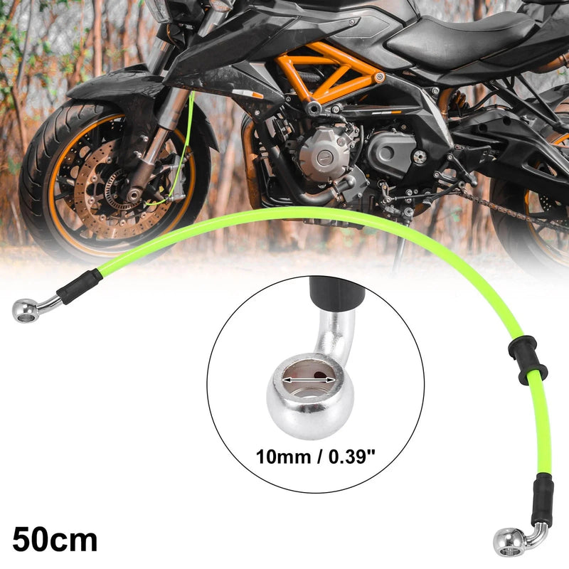 Universal Motorcycle 50cm Brake Clutch Oil Hose Line Pipe