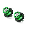 Honda CBR500R CBR600 CBR1000RR - Green 8mm Swingarm Spools