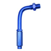Universal Motorcycle - Blue 90 Degree Throttle Cable Adjuster