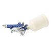 Airbrush - Blue HVLP H827 Spray Gun 600ml Cup 1.7mm Nozzle