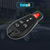 Dodge - 2 x Button Keyless Entry Remote Key Shell Cover (No Chip)
