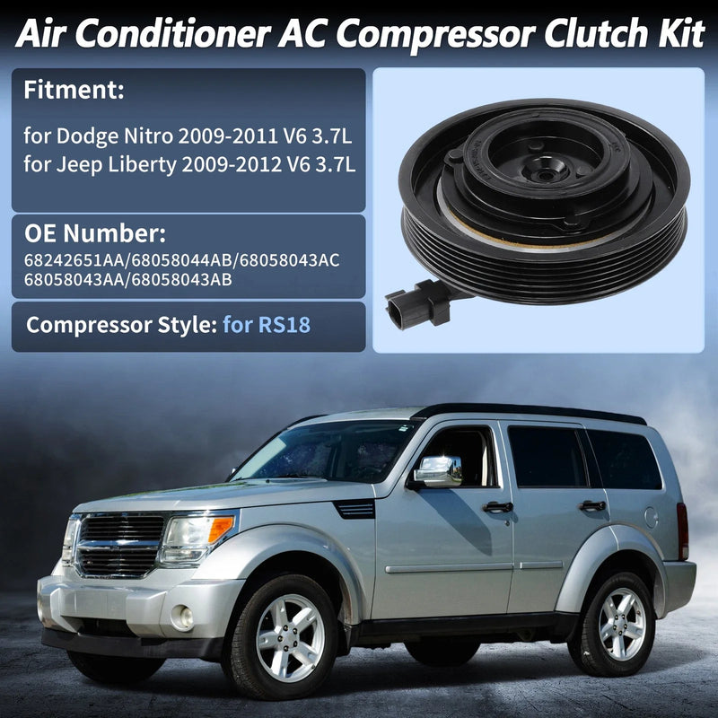 Dodge Nitro 2009-2011 Jeep Liberty AC Compressor Clutch Kit (2009-2011)
