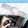 Mercedes-Benz C Class Radio Button Cover Sticker (2015-2023)