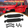 Jeep Wrangler TJ JK JL (2007-2023) Black Car Door Limiting Straps