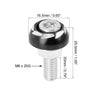 Motorcycle License Plate Frame 10pcs 6mm Bolt Screw Fastener