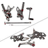 Suzuki GSXR 600 Rearset Foot Pegs (2015)