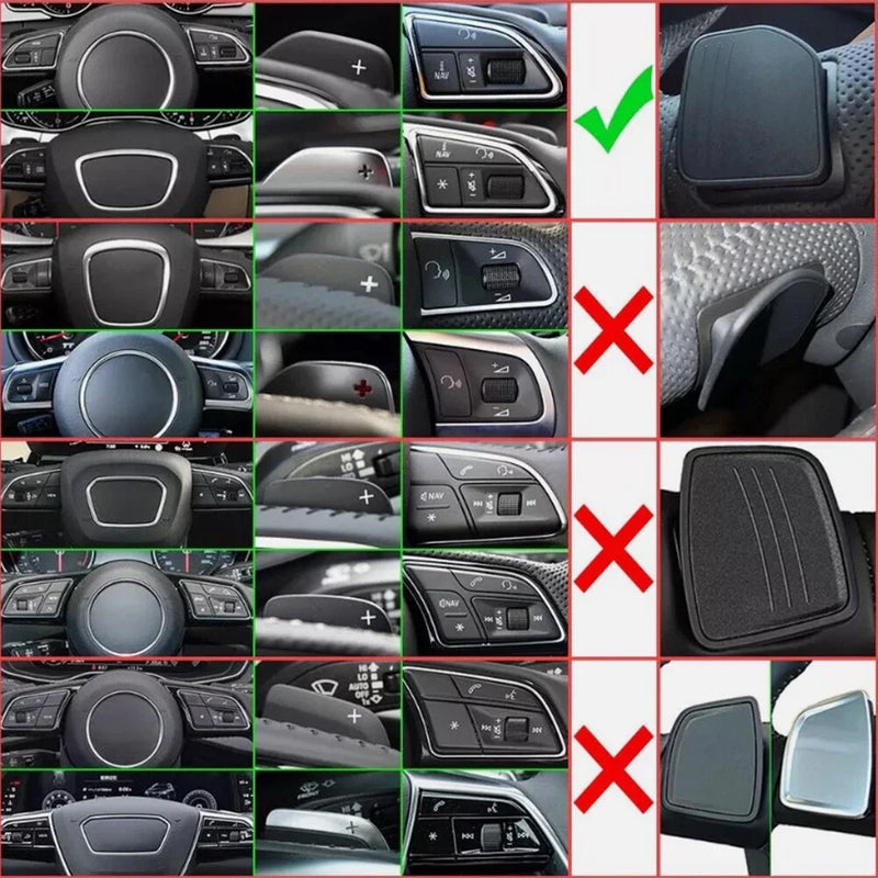 Audi A3 A4 A5 A6 A7 A8 Q5 Q7 S3 S5 S6 Steering Wheel Shift Paddle Extensions