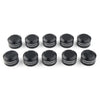 Harley 9mm Black CNC Inner Motor Bolt Topper Caps