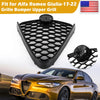 Alfa Romeo Giulia Glossy Black Front Grille Cover (2017-2023)