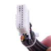 Universal Car Radio 20Pin Car Stereo RCA Output Aux-in Adapter Cable