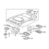 Honda HR-V Left Sun Visor with Light (2016-2022)