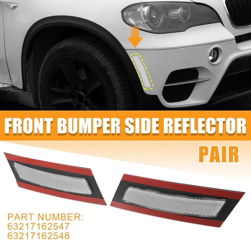 BMW X5 Bumper Reflector Side Marker  Clear (2007-2013)